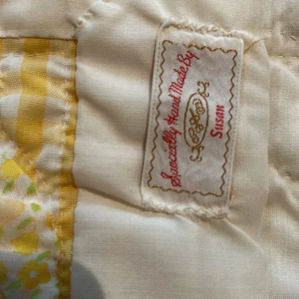 Handmade Baby Quilted Blanket - Picture 4 of 14